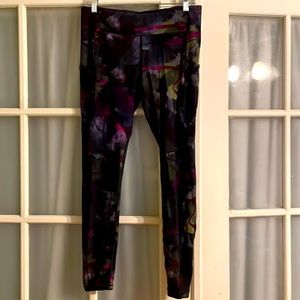 Lululemon Speed up tights! Size 10. Multi-color.